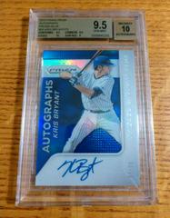 Kris Bryant [Blue] #35 Baseball Cards 2015 Panini Prizm Autograph Prizms Prices