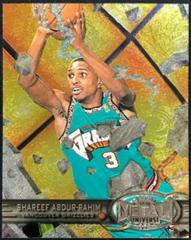 Shareef Abdur-Rahim #31 Basketball Cards 1997 Metal Universe Prices