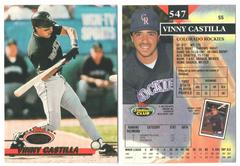 Vinny Castilla #547 Baseball Cards 1993 Stadium Club Prices