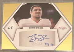 Bryan Bresee [Gold] #A-BB Football Cards 2023 Sage Autographs Prices