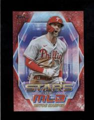 Bryce Harper [Red] Baseball Cards 2023 Topps Stars of MLB Prices
