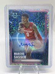 Marcus Sasser [Autograph Speckle] #NN-9 Basketball Cards 2022 Bowman University Best Neon Neophytes Prices