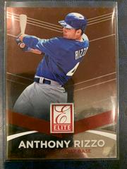 Anthony Rizzo Baseball Cards 2015 Donruss Elite Prices