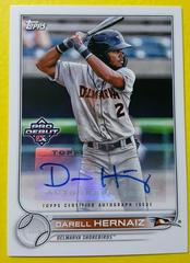Darell Hernaiz [Autograph] #PD-10 Baseball Cards 2022 Topps Pro Debut Prices