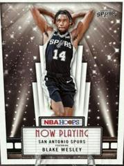 Blake Wesley Basketball Cards 2022 Panini Hoops Now Playing Prices