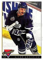 Glenn Anderson [Gold] Hockey Cards 1993 Topps Premier Prices