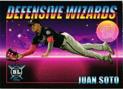 Juan Soto Baseball Cards 2021 Topps Big League Defensive Wizards Prices