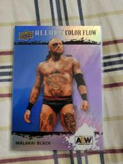 Malakai Black [Blue Purple] #R-7 Wrestling Cards 2022 Upper Deck Allure AEW Color Flow Prices