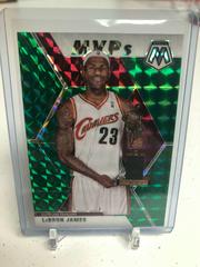 LeBron James [Green Mosaic] Basketball Cards 2019 Panini Mosaic Prices