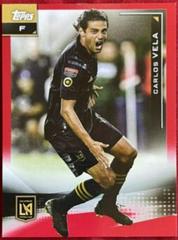 Carlos Vela [Red] Soccer Cards 2021 Topps MLS Prices