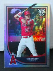 Mike Trout [Players in Dugout Rainbow Foil] Baseball Cards 2018 Topps Big League Prices