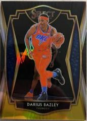 Darius Bazley [Gold Flash Prizm] #108 Basketball Cards 2021 Panini Select Prices