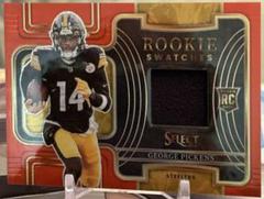 George Pickens [Gold] #RSW-13 Football Cards 2022 Panini Select Rookie Swatches Prices