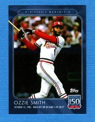 Ozzie Smith #62 Baseball Cards 2019 Topps 150 Years of Baseball Prices