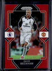David Beckham [Red] #205 Soccer Cards 2022 Panini Chronicles Premier League Prices