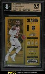 LeBron James [Premium Edition Gold] #20 Basketball Cards 2017 Panini Contenders Prices