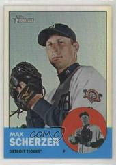Max Scherzer [Refractor] Baseball Cards 2012 Topps Heritage Chrome Prices