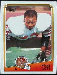 Ronnie Lott Football Cards 1988 Topps Prices