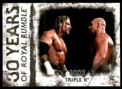 Triple H Wrestling Cards 2018 Topps WWE Undisputed 30 Years of Royal Rumble Prices