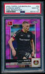 Florian Wirtz [Pink Refractor] Soccer Cards 2020 Topps Chrome Bundesliga Prices