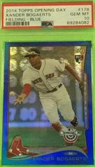 Xander Bogaerts [Fielding Blue] #178 Baseball Cards 2014 Topps Opening Day Prices