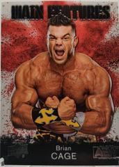 Brian Cage Wrestling Cards 2021 Upper Deck AEW Main Features Prices