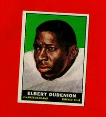 Elbert Dubenion Football Cards 1961 Topps Prices