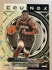 Zion Williamson [Green] #10 Basketball Cards 2022 Panini Obsidian Equinox Prices