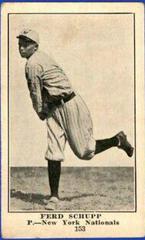 Ferd Schupp Baseball Cards 1917 Collins McCarthy Prices