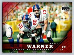Kurt Warner #3 Football Cards 2005 Upper Deck Prices