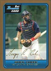Greg Creek #B48 Baseball Cards 2006 Bowman Prospects Prices