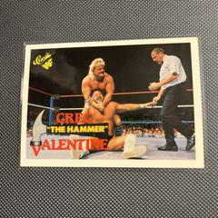 Greg 'The Hammer' Valentine #86 Wrestling Cards 1989 Classic WWF Prices