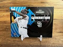 CJ Abrams [Blue] #GN-63 Baseball Cards 2022 Topps Update Generation Now Prices