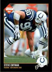 Steve Emtman #202 Football Cards 1992 Collector's Edge Prices
