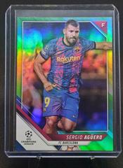 Sergio Aguero [Green] Soccer Cards 2021 Topps UEFA Champions League Prices