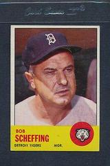 Bob Scheffing #134 Baseball Cards 1963 Topps Prices