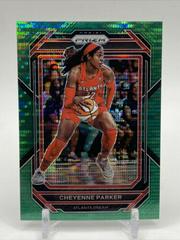Cheyenne Parker [Green Pulsar] #117 Basketball Cards 2023 Panini Prizm WNBA Prices