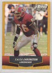 LaVar Arrington [Gold Chrome Refractor] Football Cards 2004 Topps Draft Picks & Prospects Prices