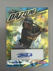 Juan Brito [Teal Crystal] #BA-JB1 Baseball Cards 2023 Leaf Vivid Autograph Prices