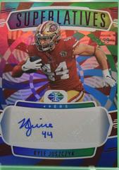 Kyle Juszczyk [Red] #SS-KJ Football Cards 2022 Panini Illusions Superlatives Autographs Prices