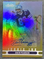 Drew Pearson [Gold] #II-DP Football Cards 2022 Panini Absolute Iconic Ink Autographs Prices