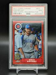 Kris Bryant [Red Refractor] #87T-1 Baseball Cards 2017 Topps Chrome 1987 Prices