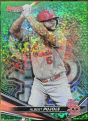 Albert Pujols [Green] #21 Baseball Cards 2022 Bowman's Best Prices