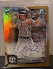 Gavin Sheets [Gold Refractor] #CRA-GS Baseball Cards 2022 Bowman Chrome Rookie Autographs Prices