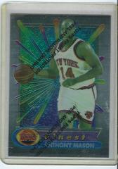 Anthony Mason [Refractor] #77 Basketball Cards 1994 Finest Prices