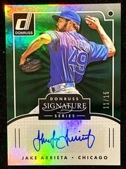 Jake Arrieta Baseball Cards 2016 Panini Donruss Signature Series Prices