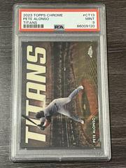 Pete Alonso [Superfractor] #CT-13 Baseball Cards 2023 Topps Chrome Titans Prices