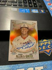 Juan Soto [Orange Refractor] #AGA-JS Baseball Cards 2021 Topps Allen & Ginter Chrome Autographs Prices