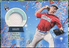 Max Meyer [Red] #RC-MME Baseball Cards 2023 Topps Holiday Relics Prices