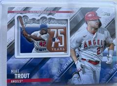 Mike Trout Baseball Cards 2022 Topps Update Special Event Patch Relics Prices